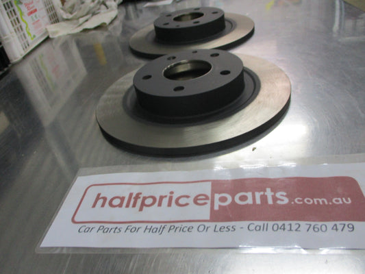 Mazda 6 Genuine Rear Disc Brake Disc Rotors (Pair) New Part