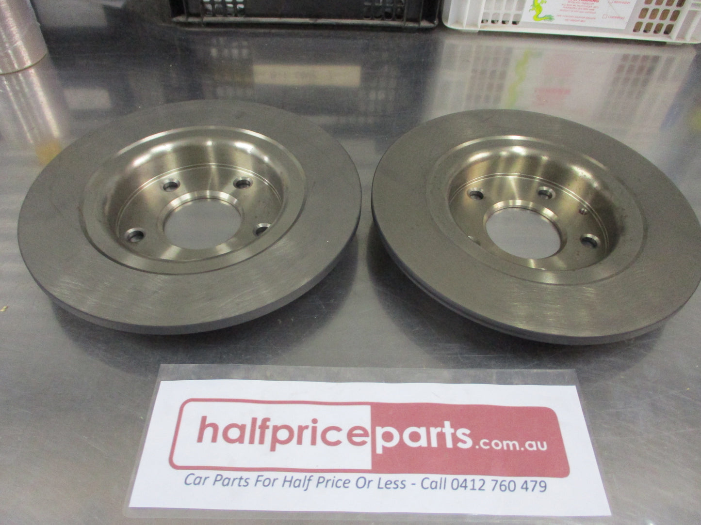 Mazda 6 Genuine Rear Disc Brake Disc Rotors (Pair) New Part