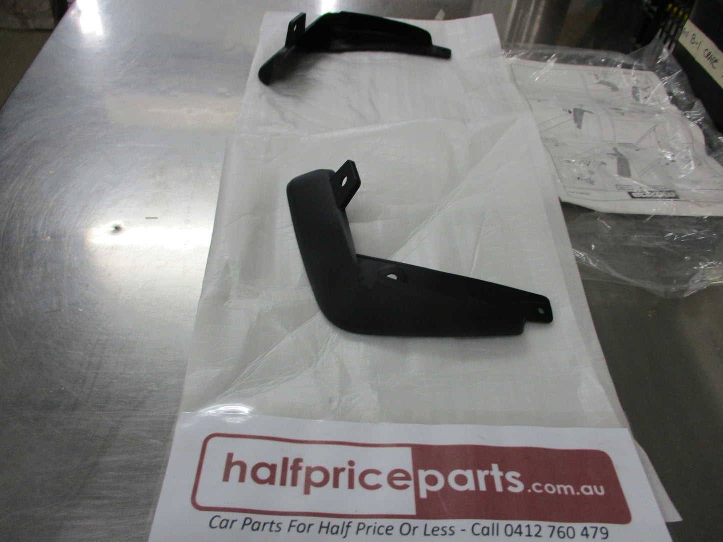 Mazda 3 BP Genuine Front Mud Flap Set (MUD FLAPS ONLY) New Part