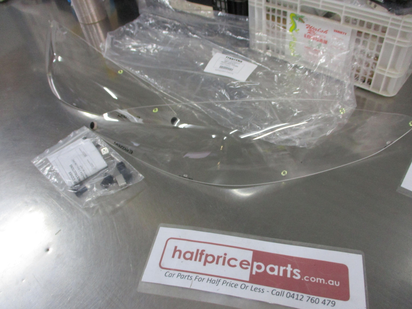 Mazda 3 BM Genuine Headlight Protector Kit New Part