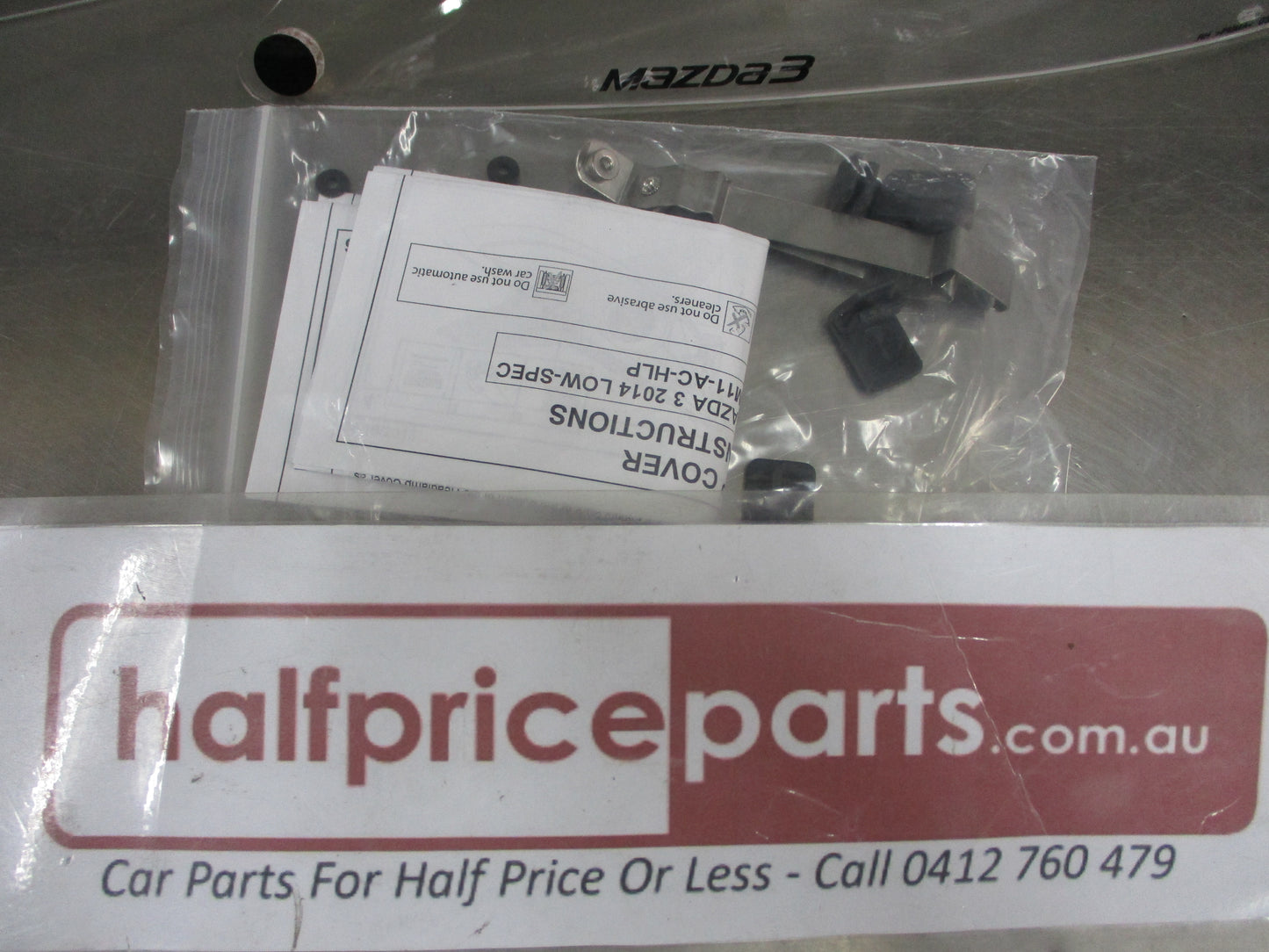 Mazda 3 BM Genuine Headlight Protector Kit New Part