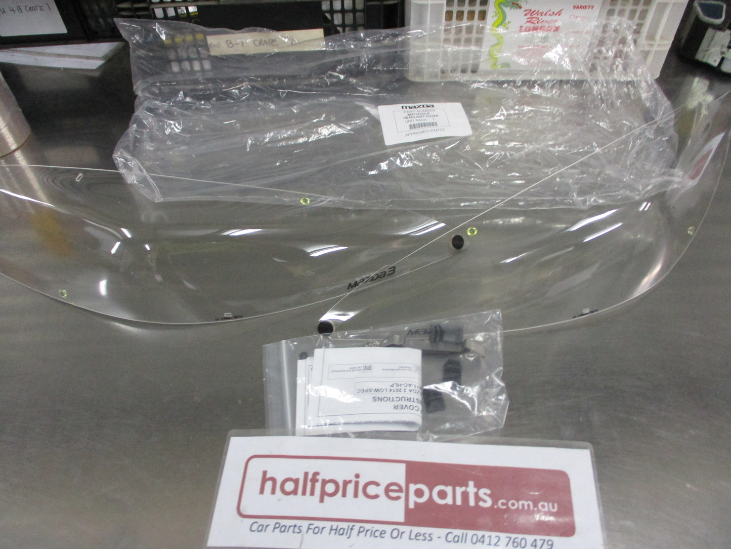 Mazda 3 BM Genuine Headlight Protector Kit New Part