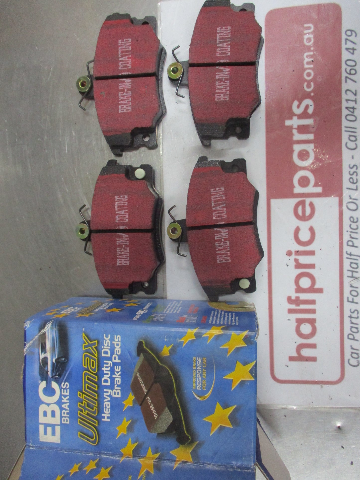 EBC Front Disc Brake Pad Set Suits Alfa Romeo 145/146/155/Barchetta/Fiat Punto New Part