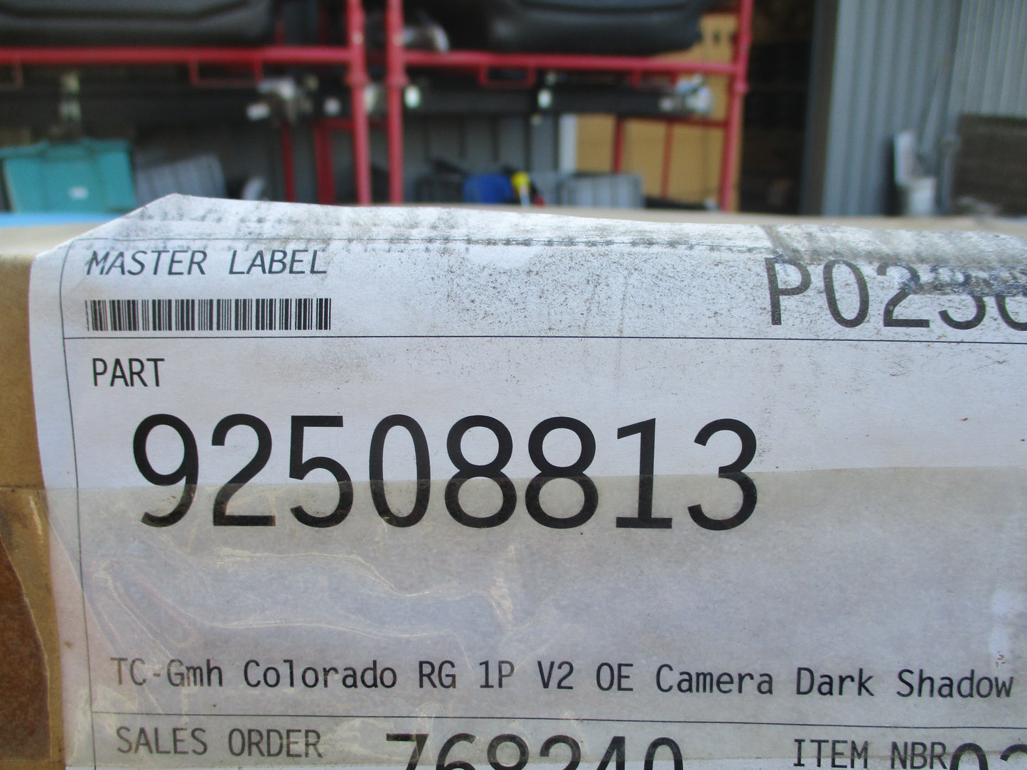 Holden RG Colorado Dual Cab Genuine 1 Piece Hard Lid Cover Kit Camera Dark Shadow New Part