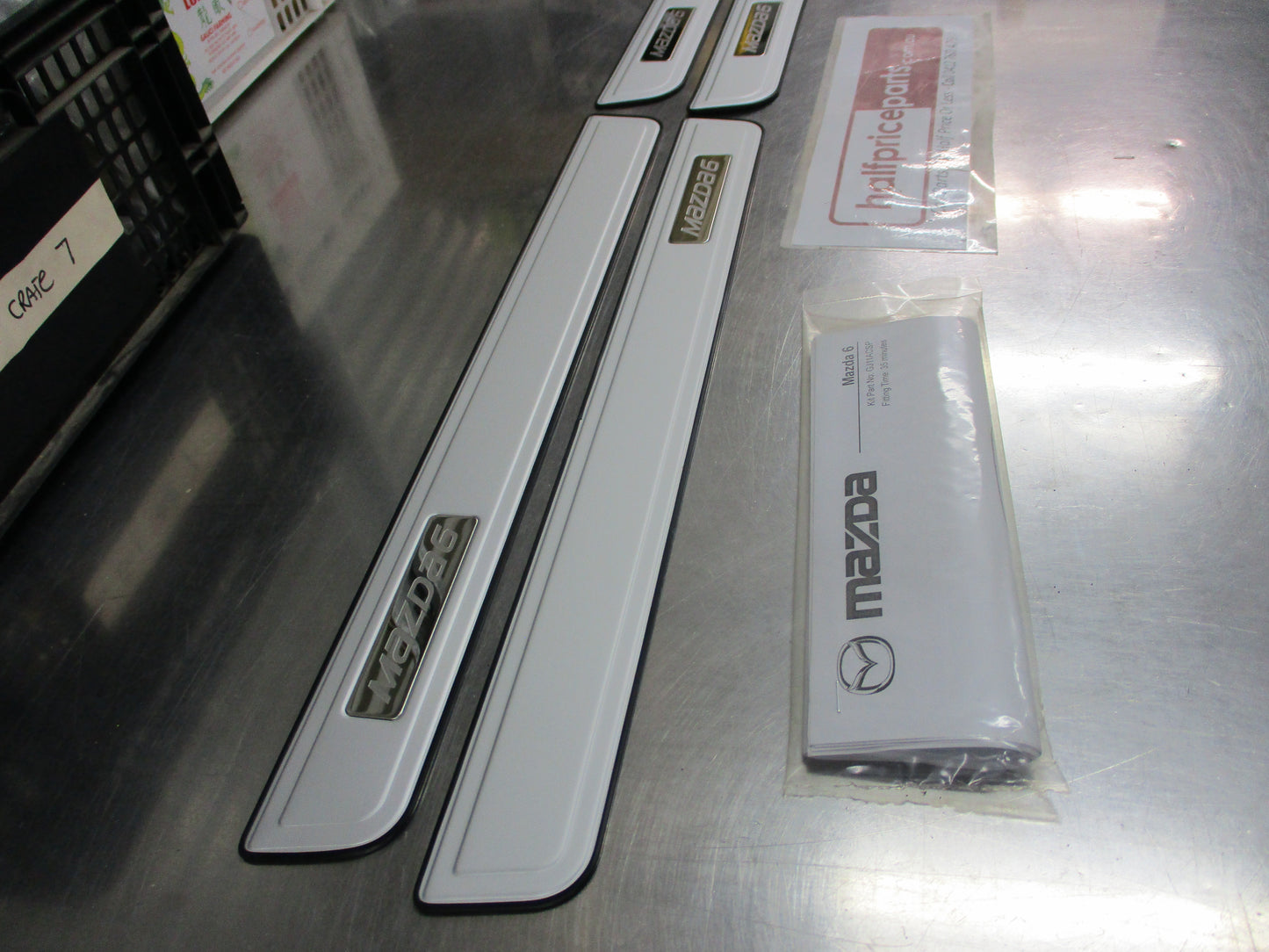 Mazda 6 GJ/GL Genuine Sill Scuff Plate Set Of 4 New Part