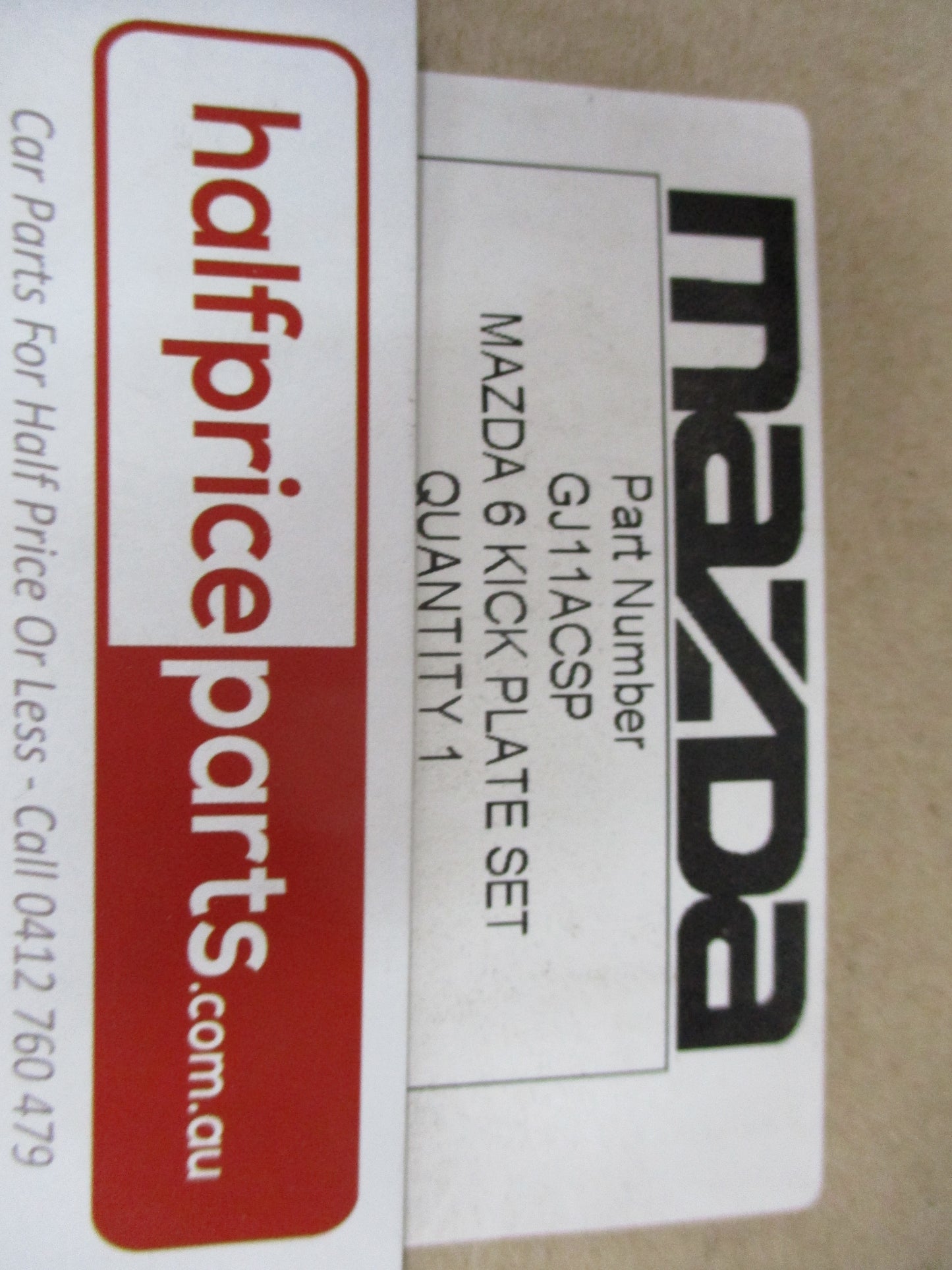 Mazda 6 GJ/GL Genuine Sill Scuff Plate Set Of 4 New Part