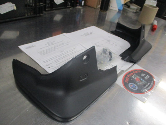 Mitsubishi Outlander Genuine Rear Mud Flap Set With Instruction/Fitting Kit New Part