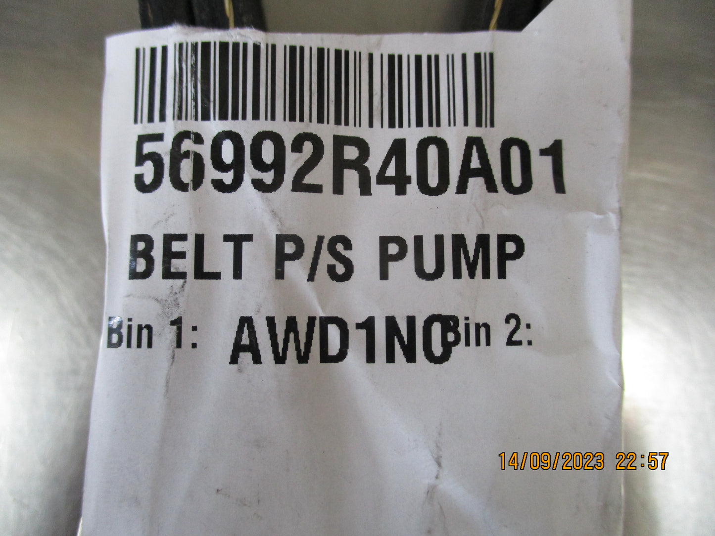 Honda Accord Genuine Power Steering Pump / Drive Belt New