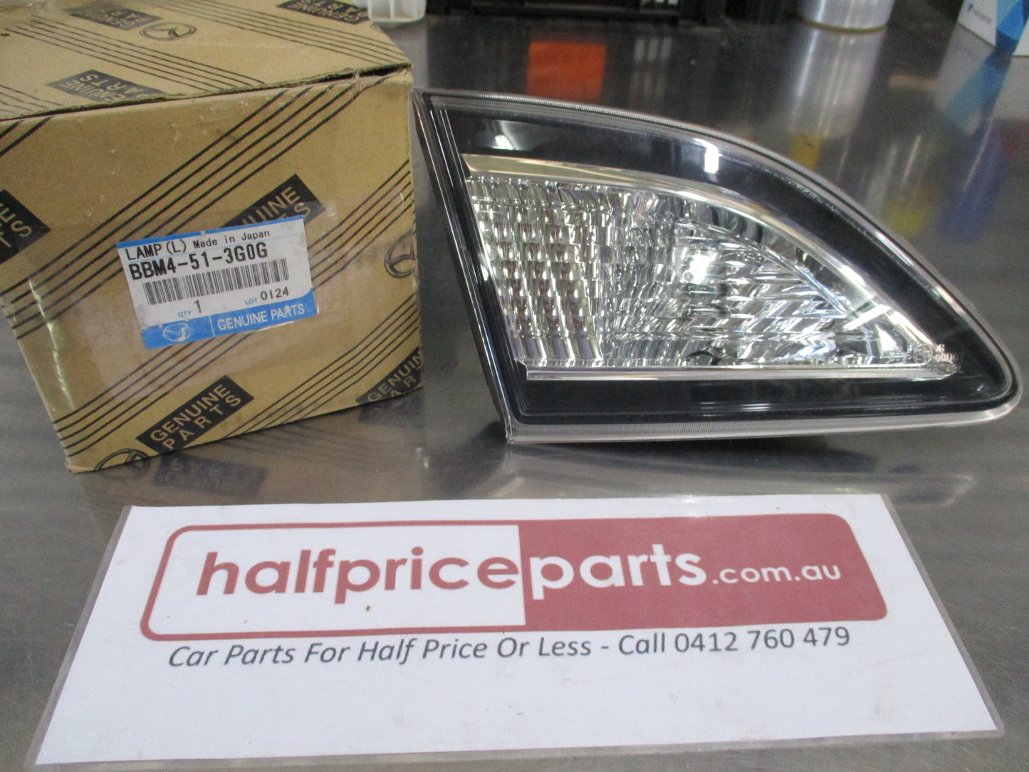 Mazda 3 Sedan Genuine Left Rear Boot Light New Part