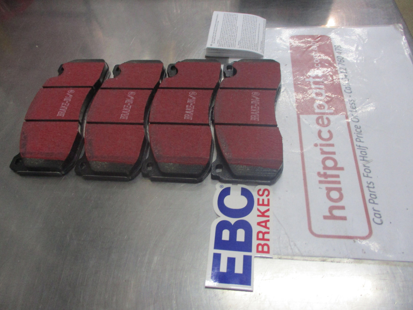 EBC Front Disc Brake Pad Set Suits BMW 1-Series/3-Series/Mini John Cooper Works R56 New Part