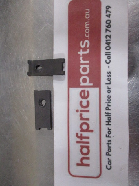 Mitsubishi Lancer Genuine Front Bumper Retainer 2 Pack New Part