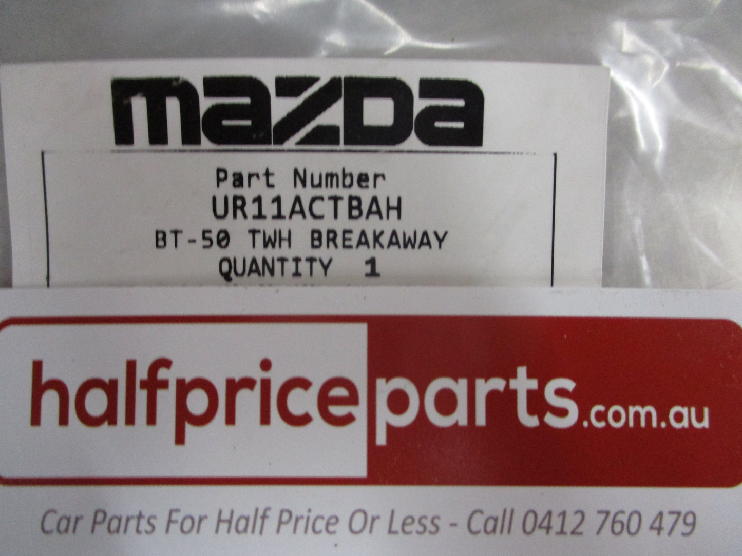 Mazda UR BT-50 Genuine Trailer Wiring Harness New Part