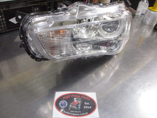 Mitsubishi Outlander ZH Genuine Xenon Passenger Side Front Head Light New Part