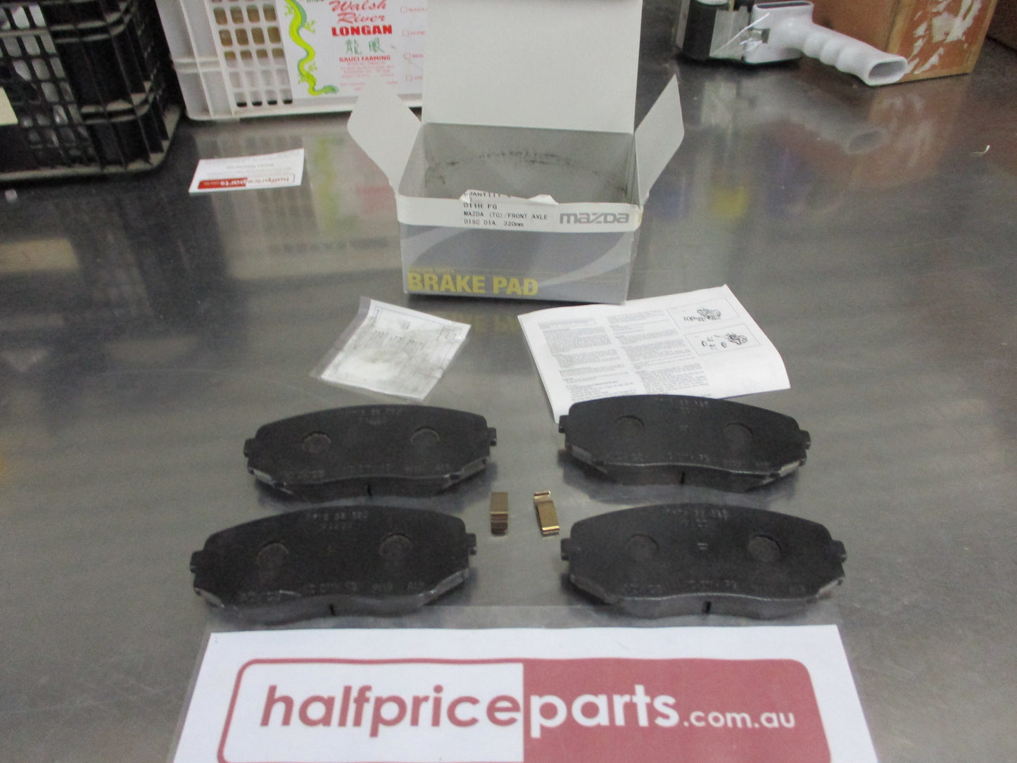 Mazda CX-5 KF Diesel Genuine Front Disc Brake Pad Set New Part