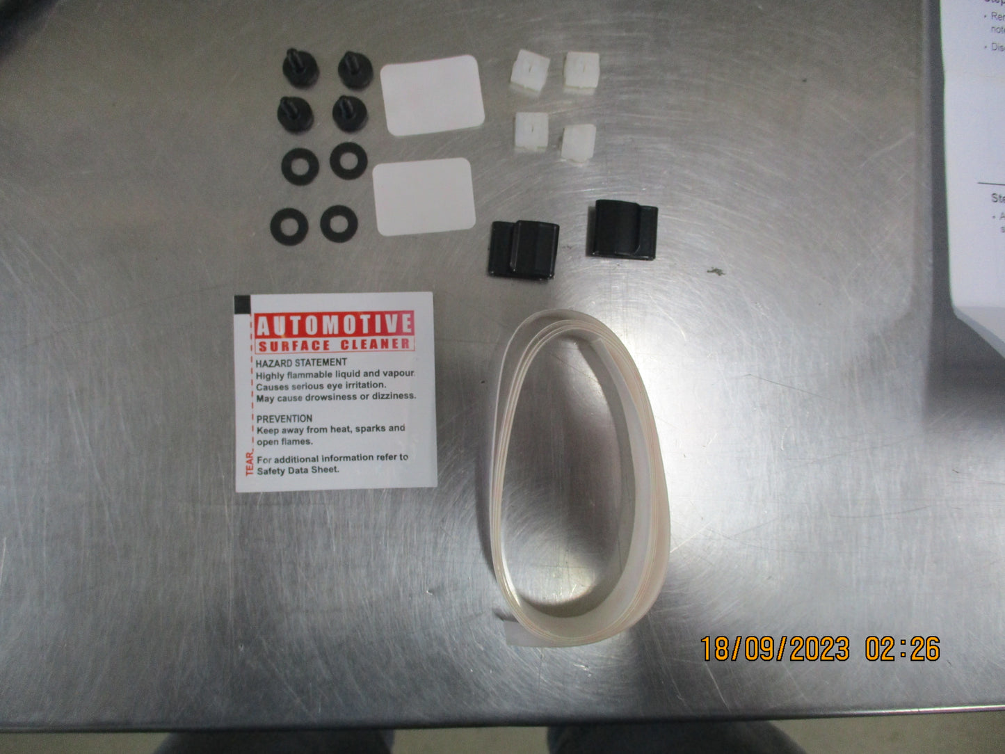 Nissan R52 Pathfinder Genuine Smoked Bonnet Protector Kit New
