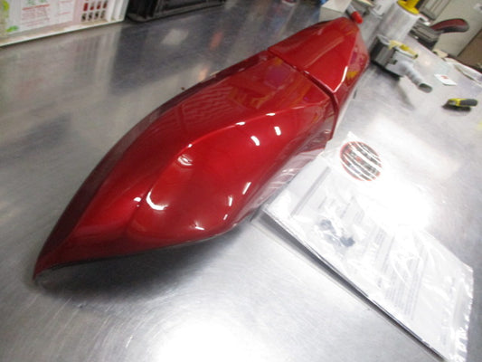 Mitsubishi Outlander Genuine Lower Rear Corner Both Left And Right Garnish (Factory Colour Red) New Part