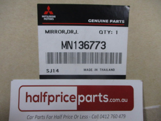 Mitsubishi Triton ML/MN Genuine Passenger Side Outer Mirror Assembly (Passenger) New Part
