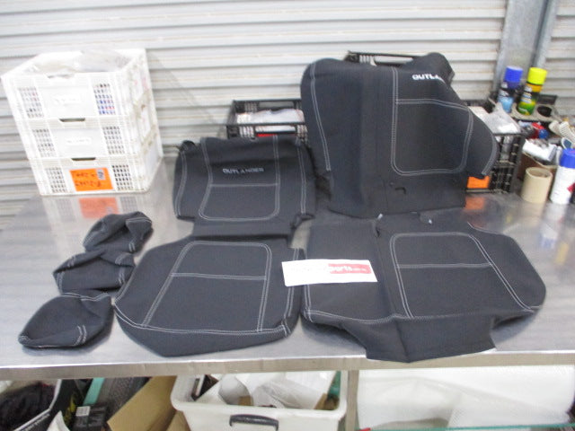 Mitsubishi Outlander ZJ/ZK Genuine Neoprene Rear Seat Covers 2nd Row New Part