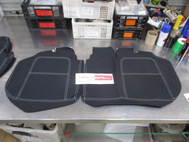 Mitsubishi Outlander ZJ/ZK Genuine Neoprene Rear Seat Covers 2nd Row New Part