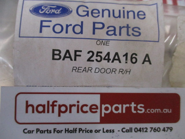 Ford Falcon-Fairlane-LTD Genuine Outer Right Hand Rear Door Moulding New Part