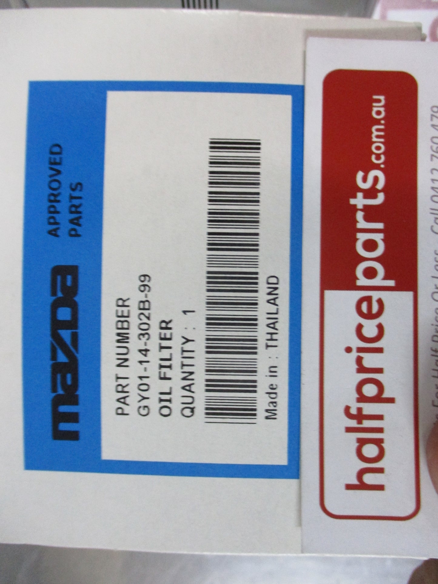 Mazda Tribute 2.5-3.0Ltr V6 Genuine Engine Oil Filter New Part