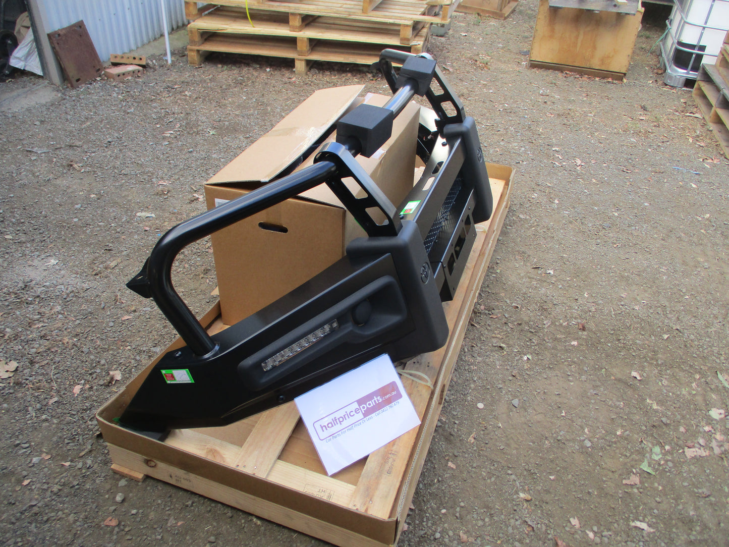 Toyota Hilux Rogue-SR5-SR Genuine Steel Winch Bar Kit New Part