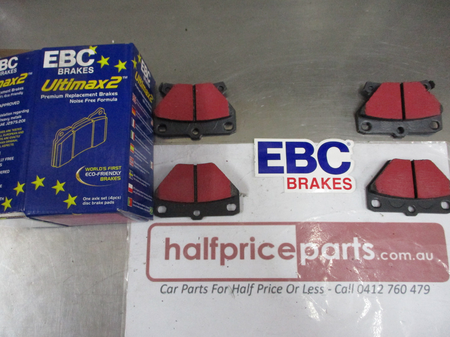 EBC Rear Disc Brake Pad Set Suits Toyota Celica/Corolla/Prius/Yaris New Part