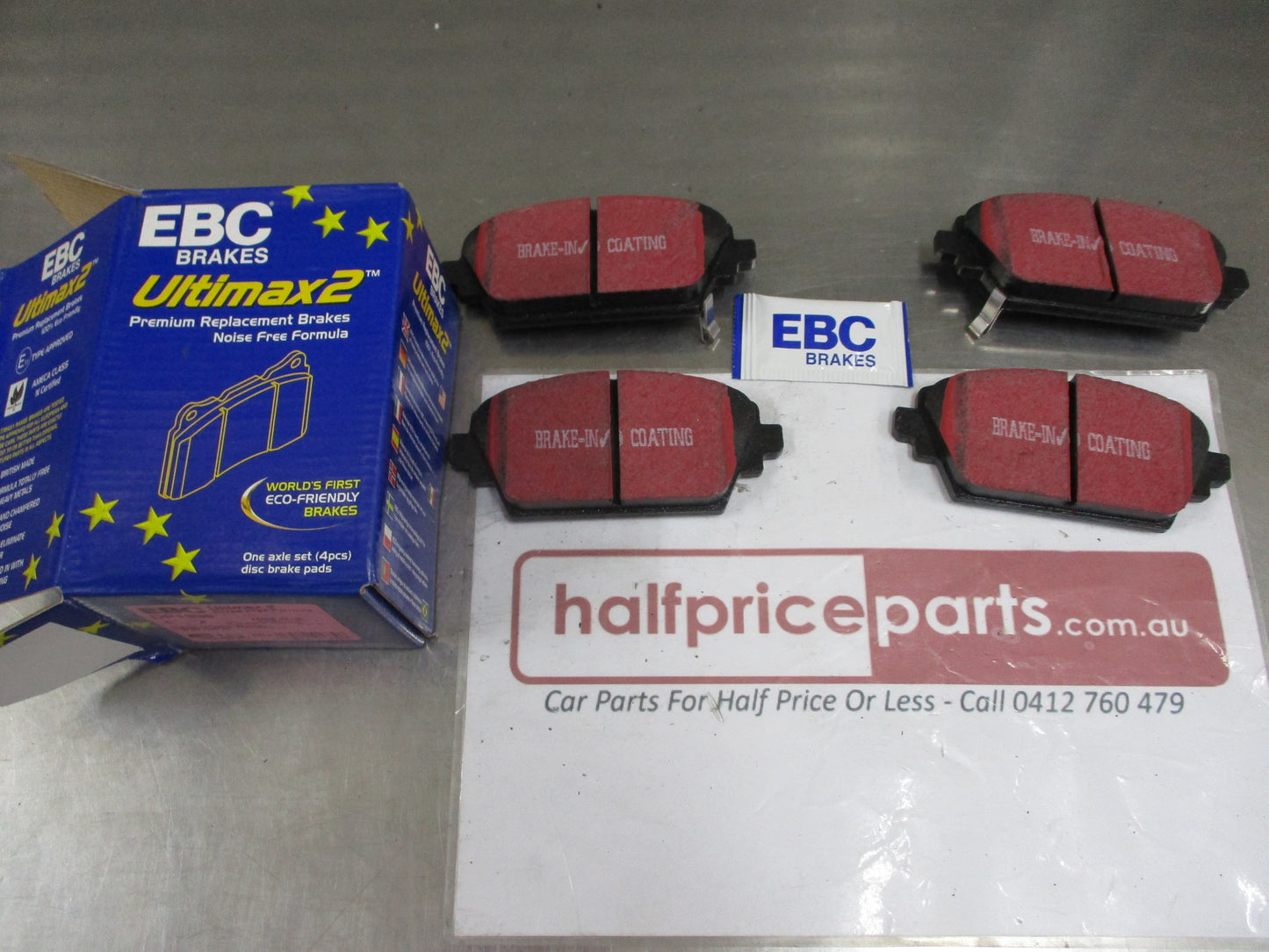 EBC Front Disc Brake Pad Set Suits Honda Accord/MG ZR-ZS New Part