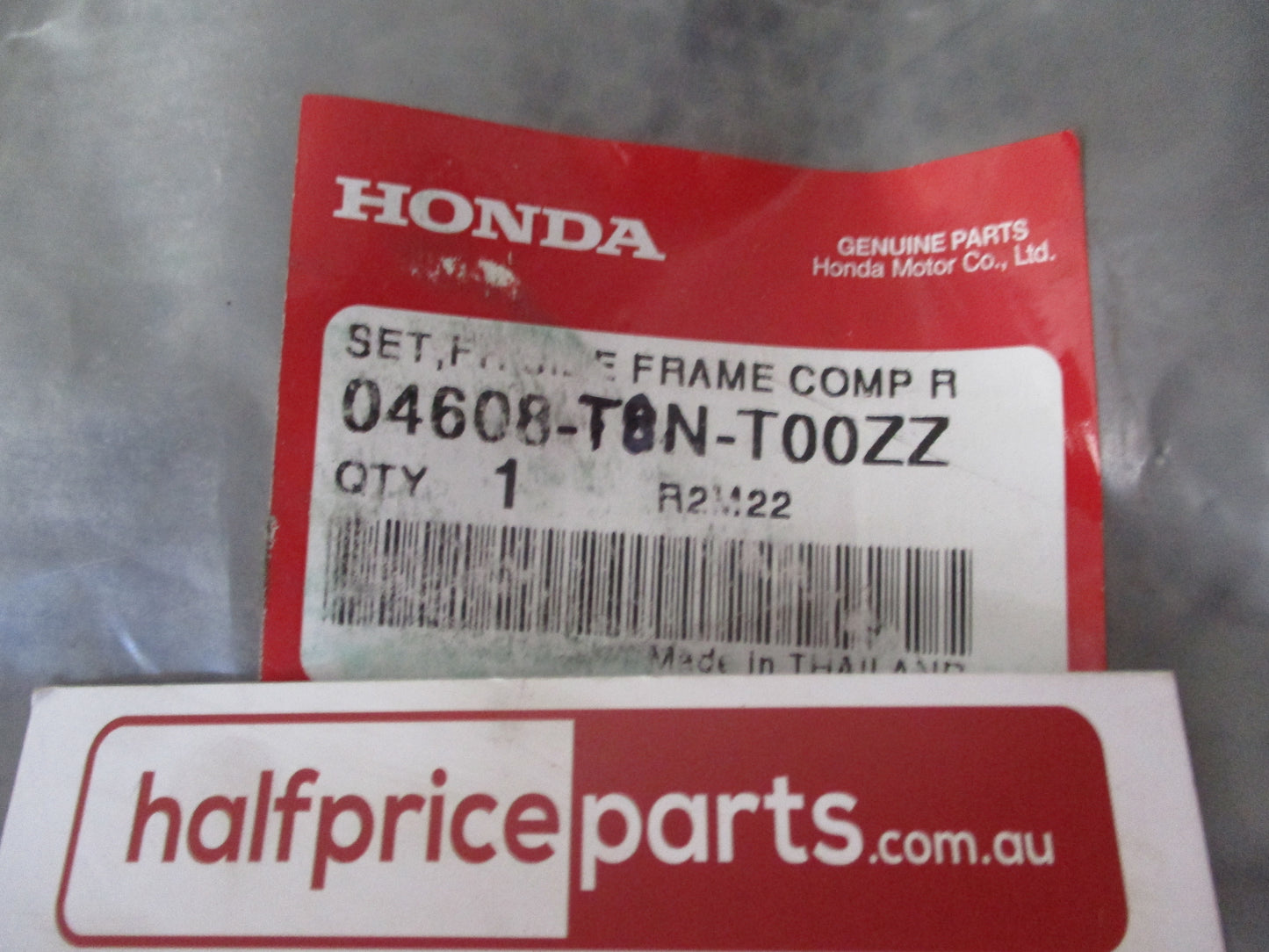 Honda HR-V Genuine Front Right Hand Bulk Head Frame Set New Part