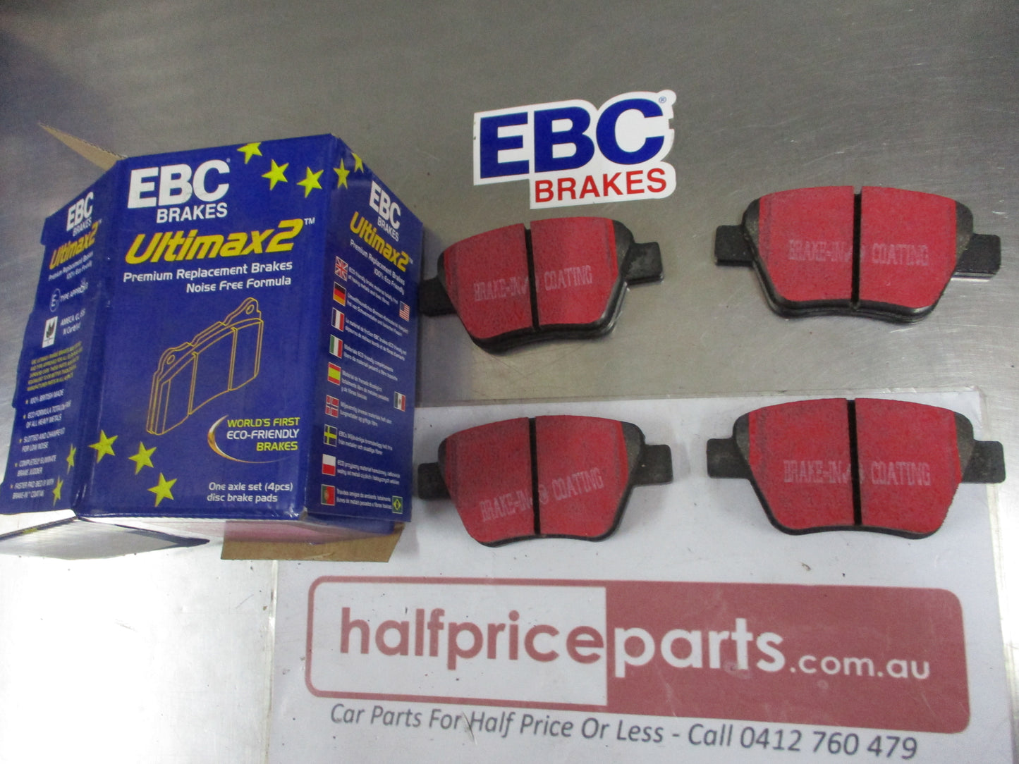 EBC Rear Disc Brake Pad Set Suits Audi A3/Seat Leon/Skoda Octavia/Superb/Yeti/VW Beetle/Golf/Jetta/Scirocco/T-Roc/Touran New Part
