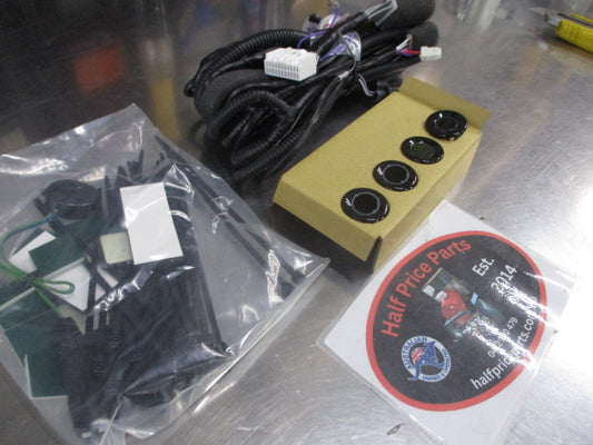 Mitsubishi Outlander Genuine Rear Park Assist 4 Sensors Kit (Factory Labrador Black) New Part