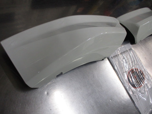 Mitsubishi ZM Outlander Genuine Front Left And Right Lower Bumper Garnish (Factory White W37) New Part