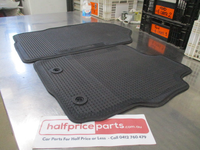 Ford Everest UA Genuine Front Carpet Mat Set With Logo New Part