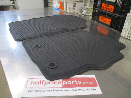 Ford Everest UA Genuine Front Carpet Mat Set With Logo New Part
