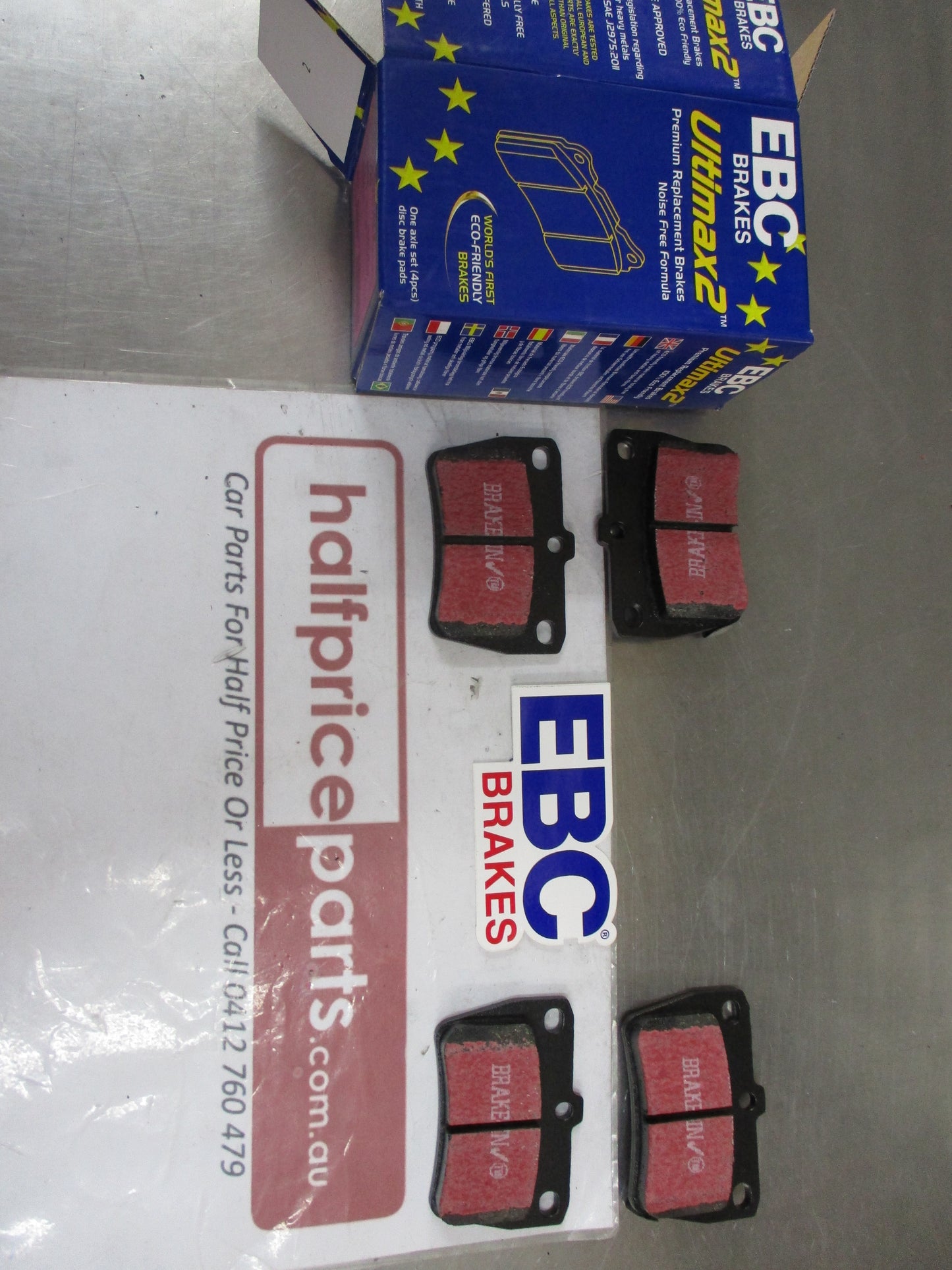 EBC Rear Brake Pad Set Suits Toyota Rav4 New Part