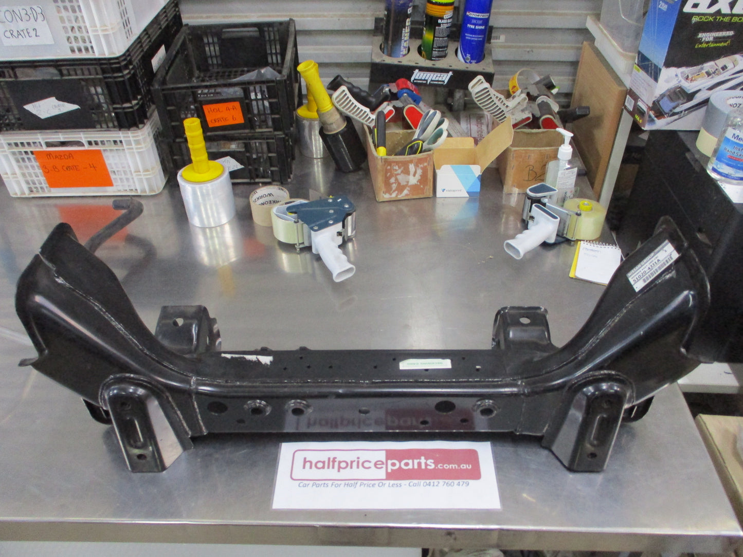 Nissan Navara NP300 D23 Genuine Front Under Engine Cross Member Assembly 2nd Cross New Part .