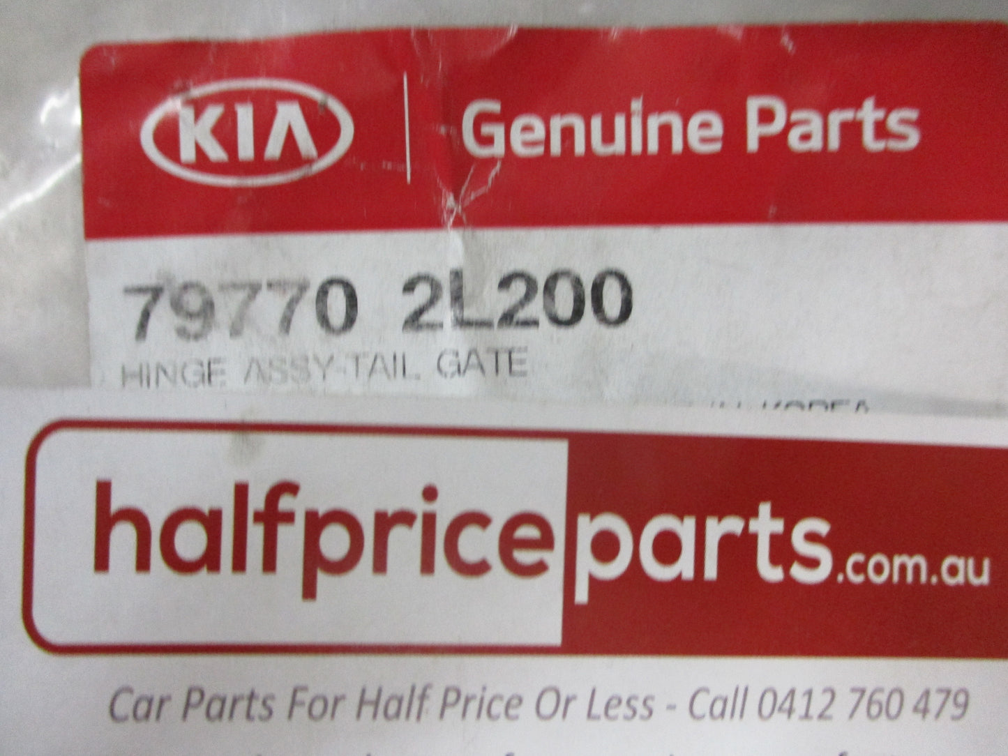 Kia Cerato Genuine Tail Gate Hinge New Part