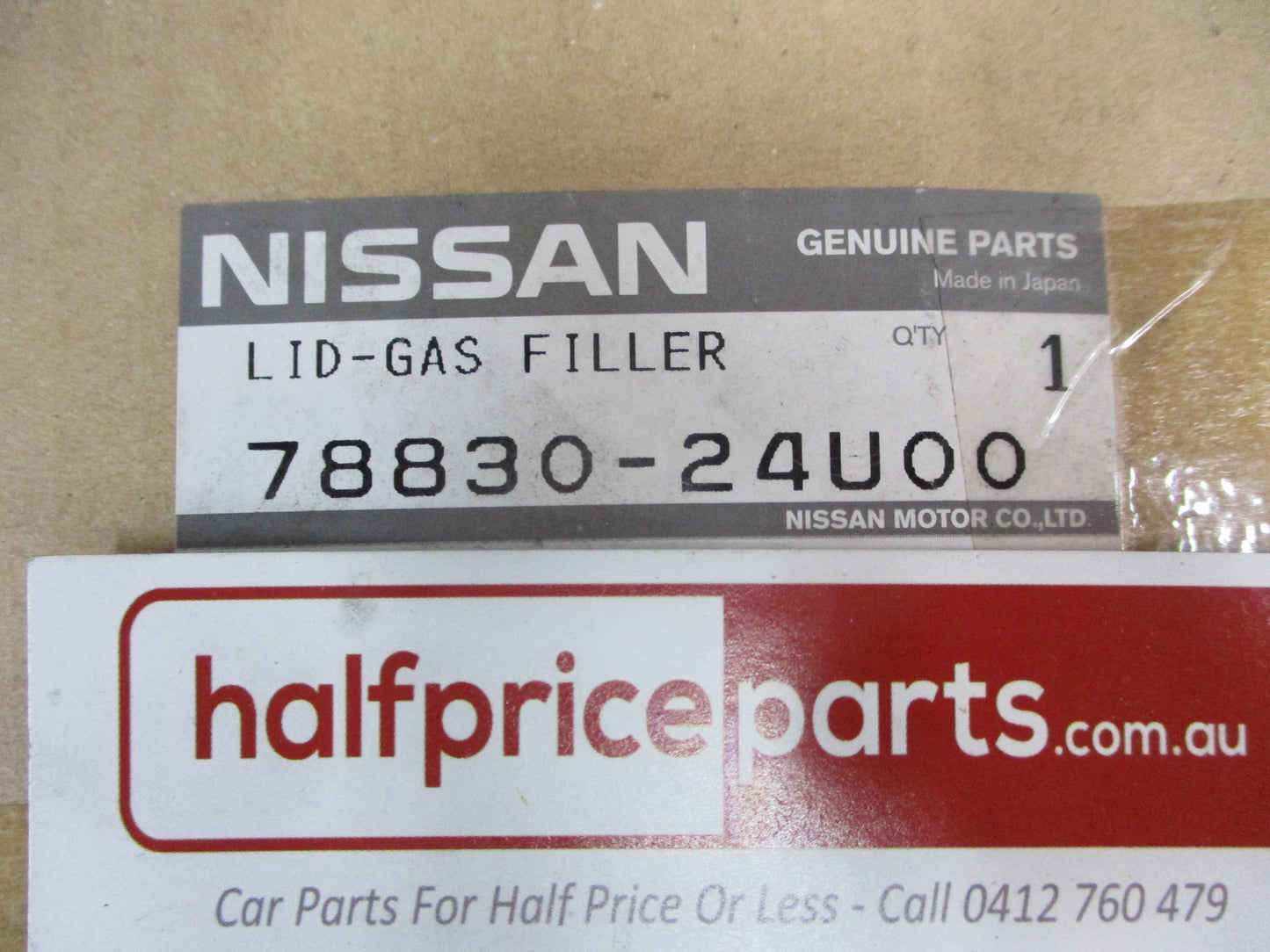 Nissan Skyline GTR R33 Genuine Fuel Filler Lid Panel (Unpainted) New Part