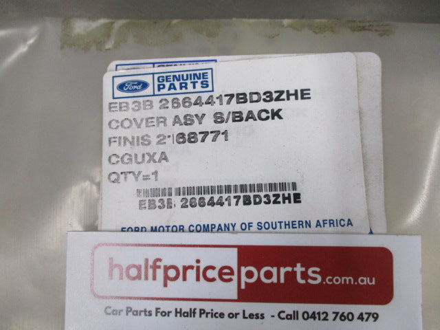 Genuine Ford PX Ranger Lefthand Fabric Cover Trim - New Part