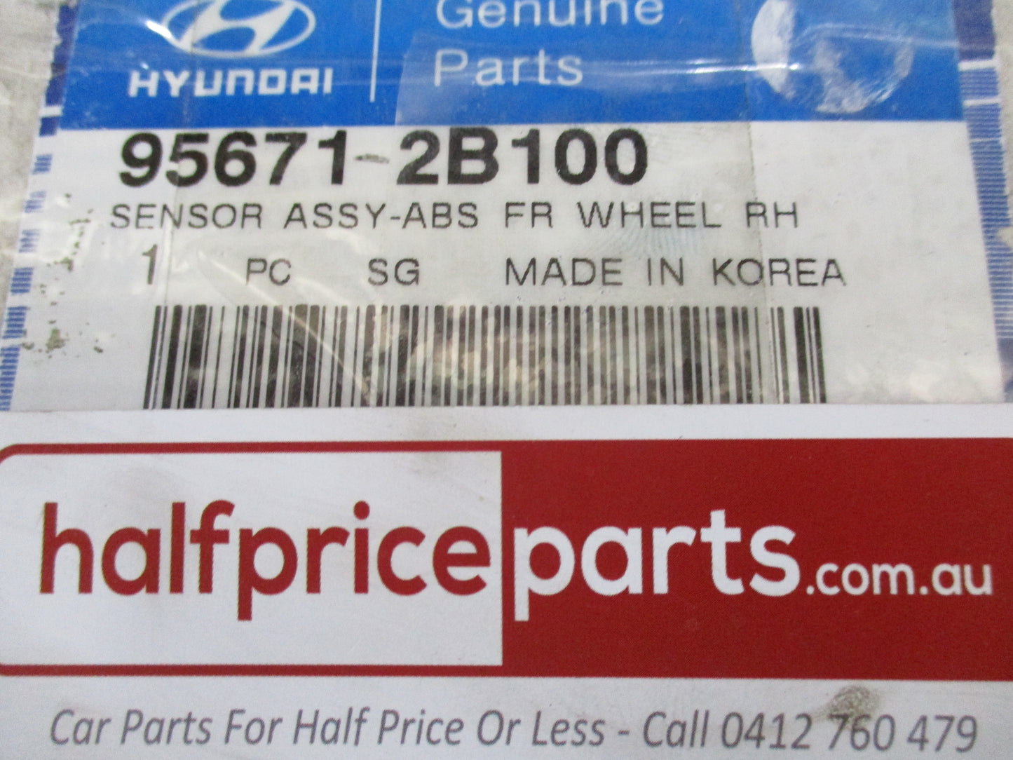 Hyundai Santa Fe/Accent Genuine Front Right Hand ABS Wheel Sensor New Part