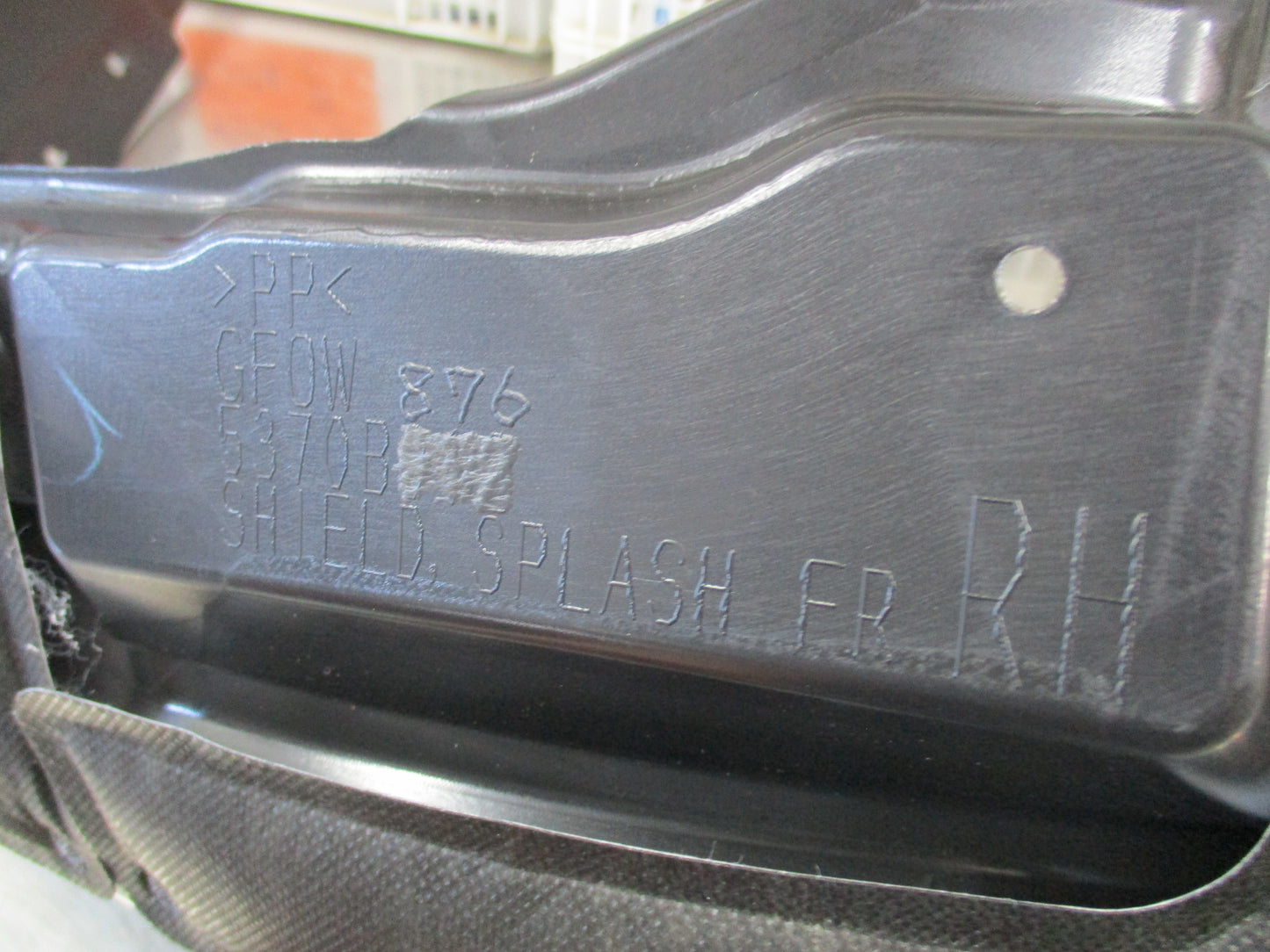 Mitsubishi Outlander Genuine Front Right (Drivers Side) Inner Wheel Liner