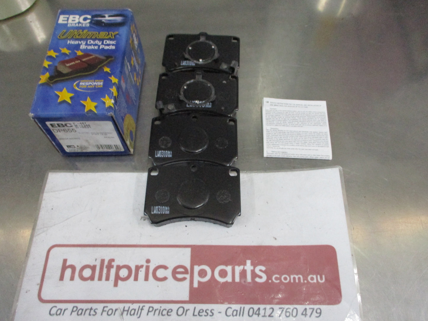 EBC Front Disc Brake Pad Set Suits Mazda 323 Sedan-Liftback-Wagon-Hatch New Part