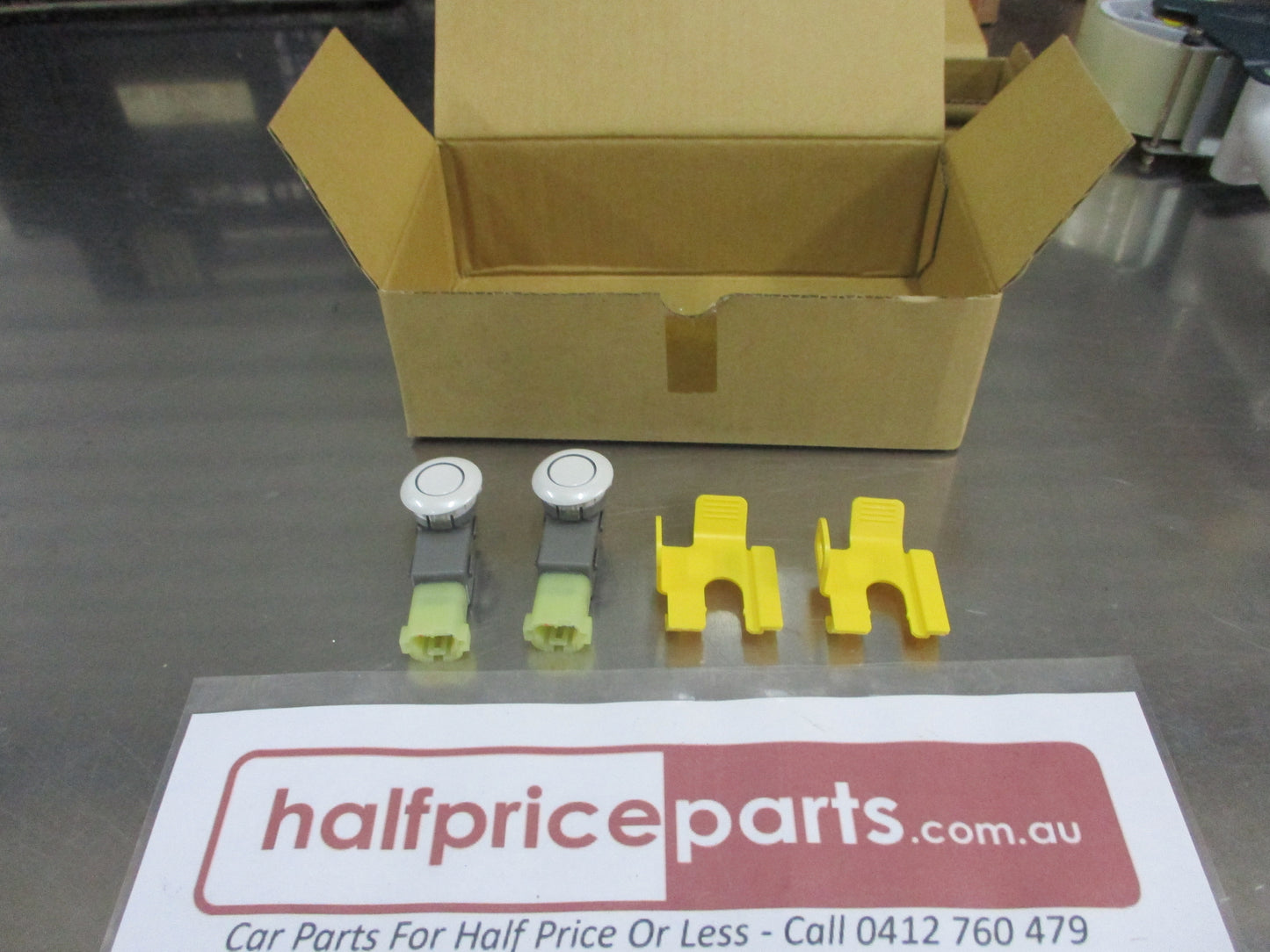 Honda Genuine Front Park Assist 2 Pearl White 2 X Sensor Kit New Part
