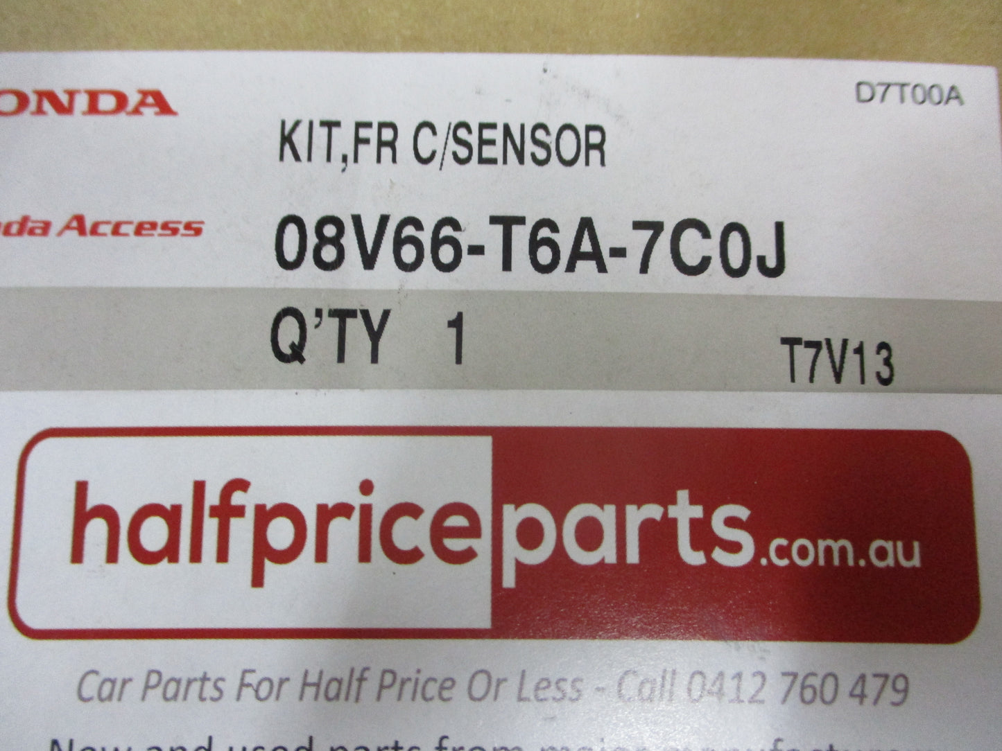 Honda Genuine Front Park Assist 2 Pearl White 2 X Sensor Kit New Part