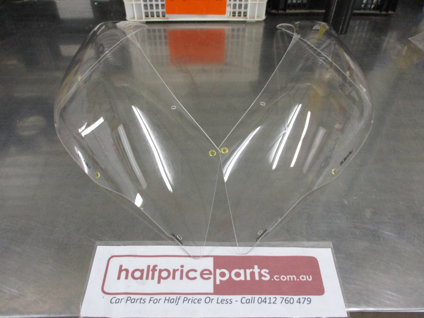 Subaru Forester MY14 Genuine Headlight Protector Set (Replacement ONLY) New Part