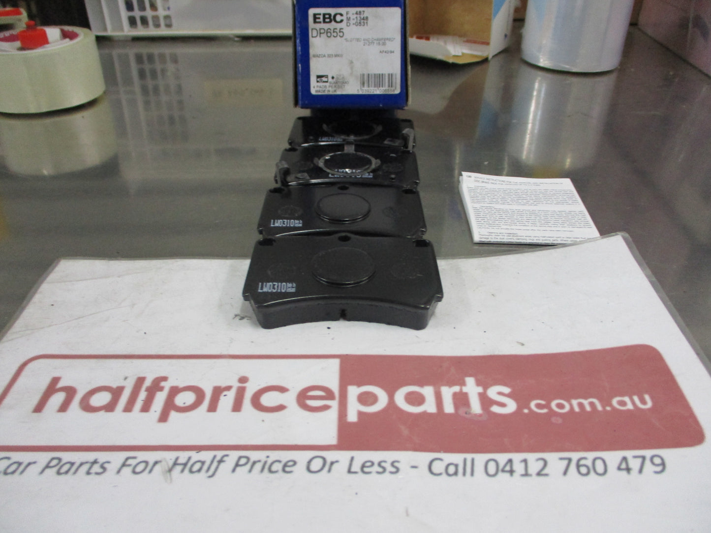EBC Front Disc Brake Pad Set Suits Mazda 323 Sedan-Liftback-Wagon-Hatch New Part