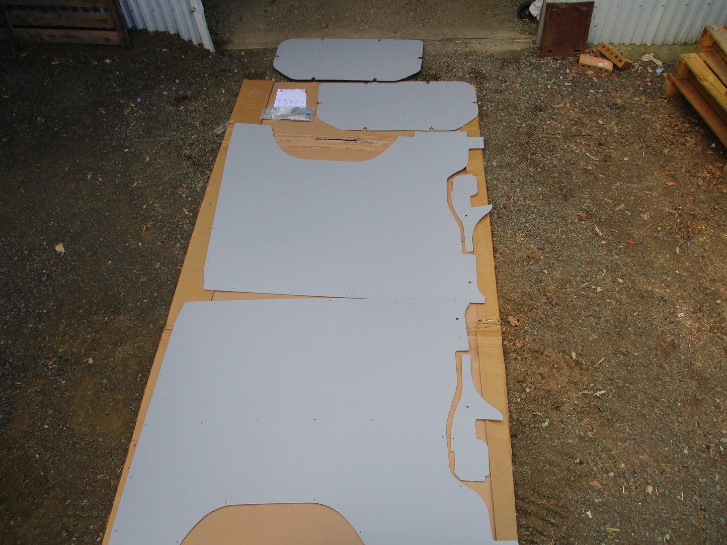 Mitsubishi Express Genuine Long Wheel Base Plywood Wall Panel Kit New