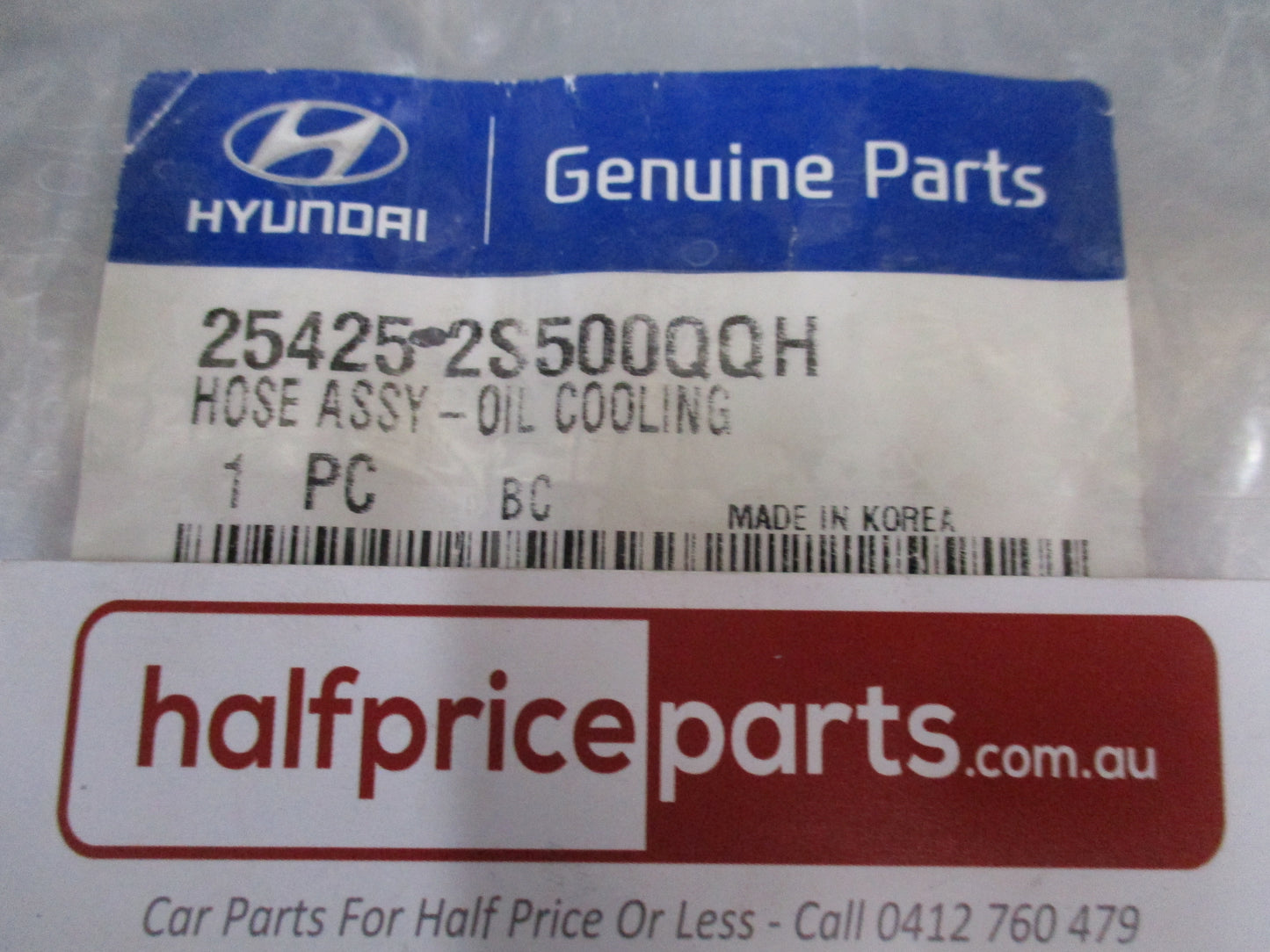 Hyundai Tucson Genuine Oil Cooling Hose Assembly New Part
