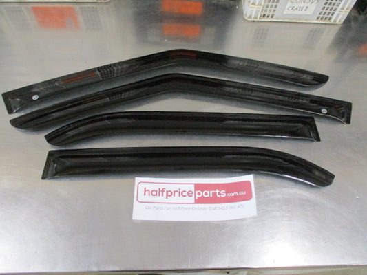 MG MG3 Genuine Tinted Weather Shields And Fitting Kit - New Part