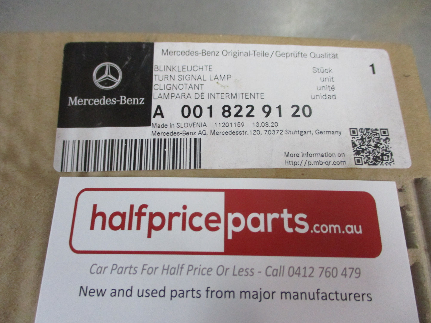 Mercedes Benz Sprinter/VW Crafter Genuine Left Hand Side Clear Mirror Indicator New Part